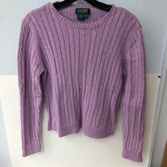 Ralph Lauren Sweaters - Ralph Lauren sweater women size medium purple
